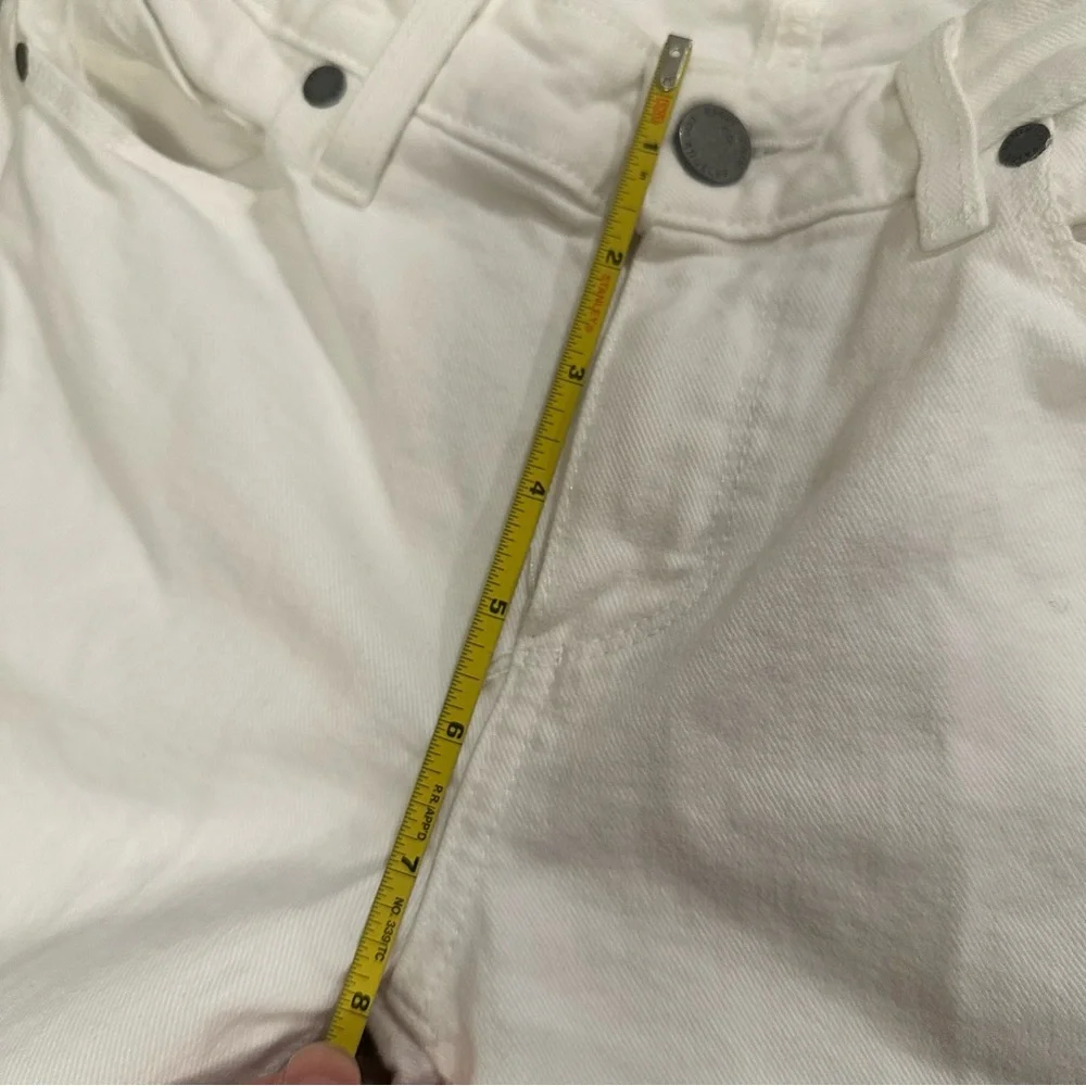 Paige White Women's Jeans Skyline Ankle Peg Size 28 Inseam 28 Pants Old Money - Picture 9 of 10